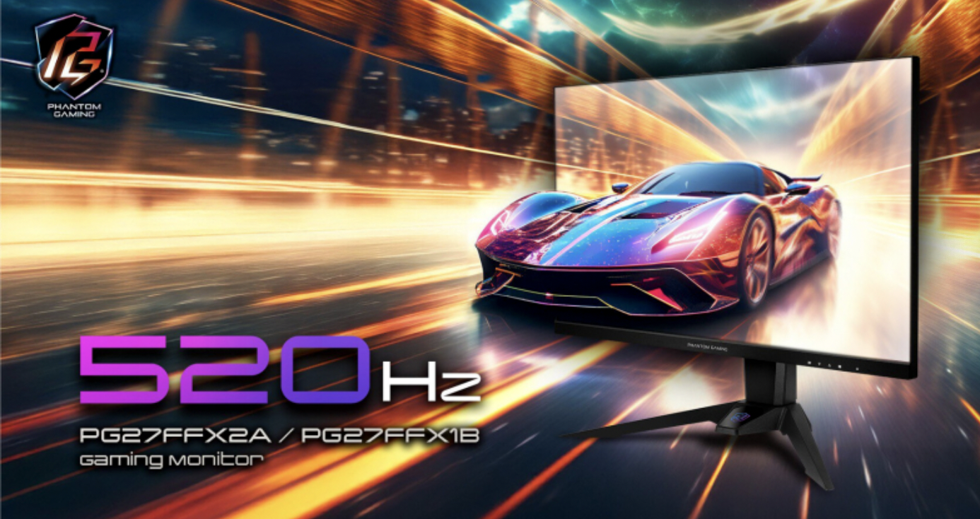 ASRock выпустил мониторы PG27FFX2A и PG27FFX1B