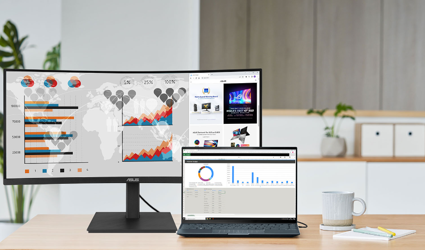 ASUS представила монитор VA34VCPSN