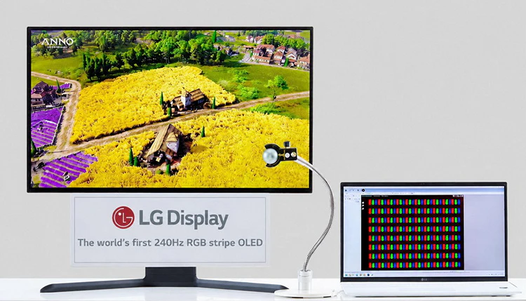 LG Display запустила массовый выпуск 27-дюймовых RGB Stripe-панелей 4K 240 Гц