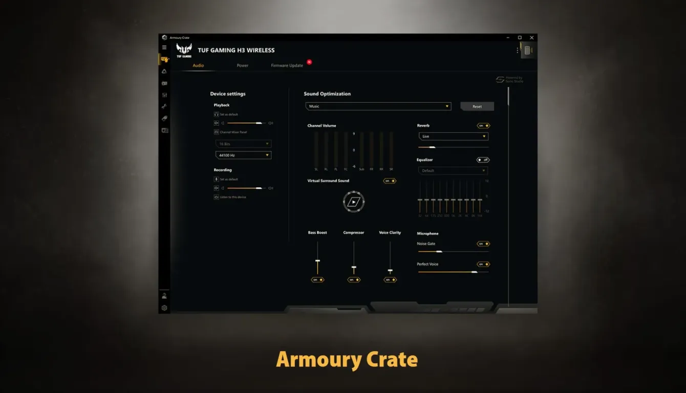 Гарнитура ASUS TUF GAMING H3 WIRELESS
