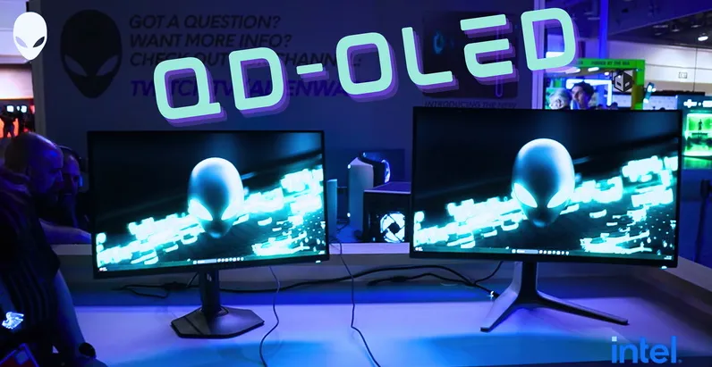 Новый этап развития. Компания Dell показала две модели мониторов Alienware с частотой 240 и 360 Гц на базе QD-OLED