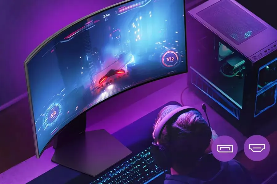 Монитор LG UltraGear 34GS95QE-B