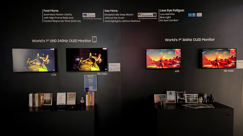 Samsung готовит OLED-монитор с частотой 500 Гц