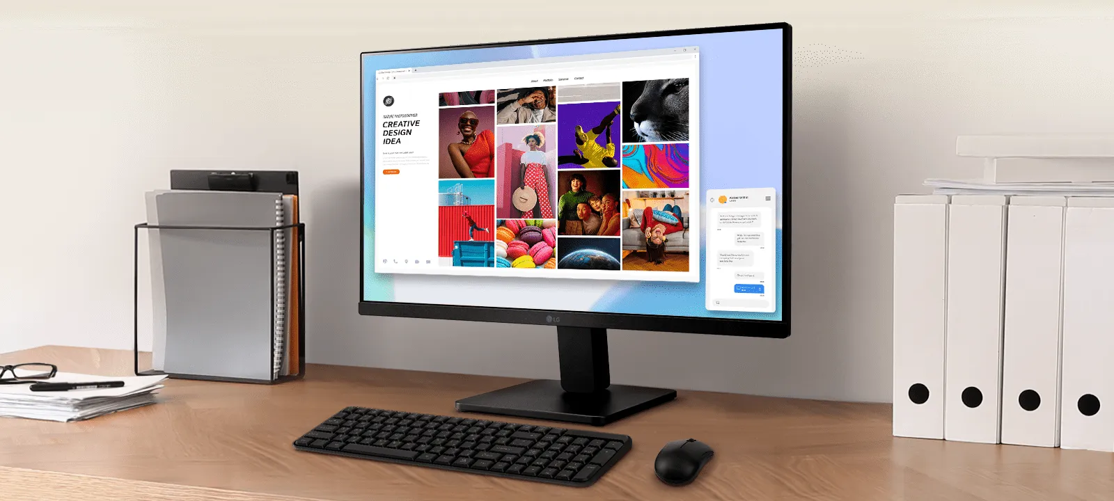 Монитор LG 24MR400-B: обзор
