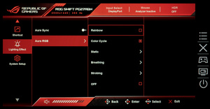 Обзор монитора ASUS ROG Swift PG27AQN