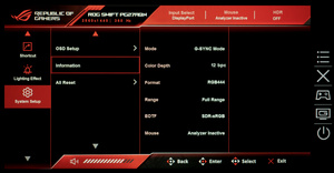 Обзор монитора ASUS ROG Swift PG27AQN