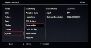 Обзор монитора BenQ Zowie XL2566K