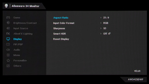 Обзор монитора Dell Alienware AW3423DWF