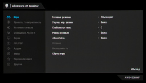 Обзор монитора Dell Alienware AW3423DWF