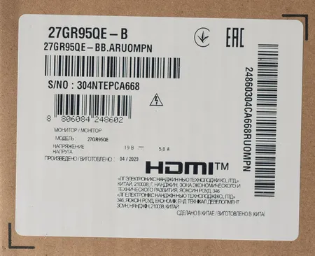 Обзор монитора LG 27GR95QE-B