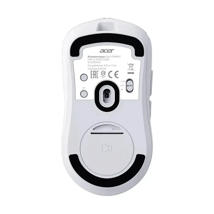 Мышь беспроводная Acer OMR401 White (ZL.MCECC.05D) - фото 4