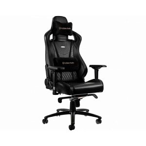 Игровое кресло Noblechairs EPIC Real Leather Black (NBL-RL-BLA-001)