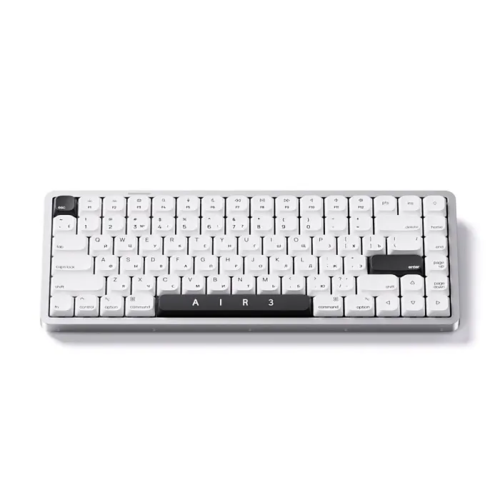 Клавиатура xGhost AIR 3, Silent Tactile, белый (XG-AIR3-W-ST) - фото 9