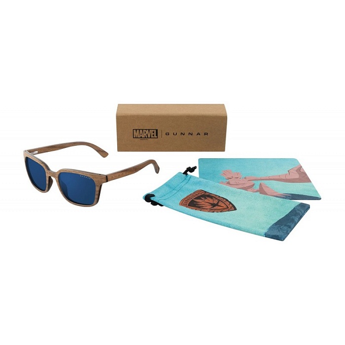 Солнцезащитные очки GUNNAR Groot Edition Clear, Дерево (GRT-11411) - фото 4