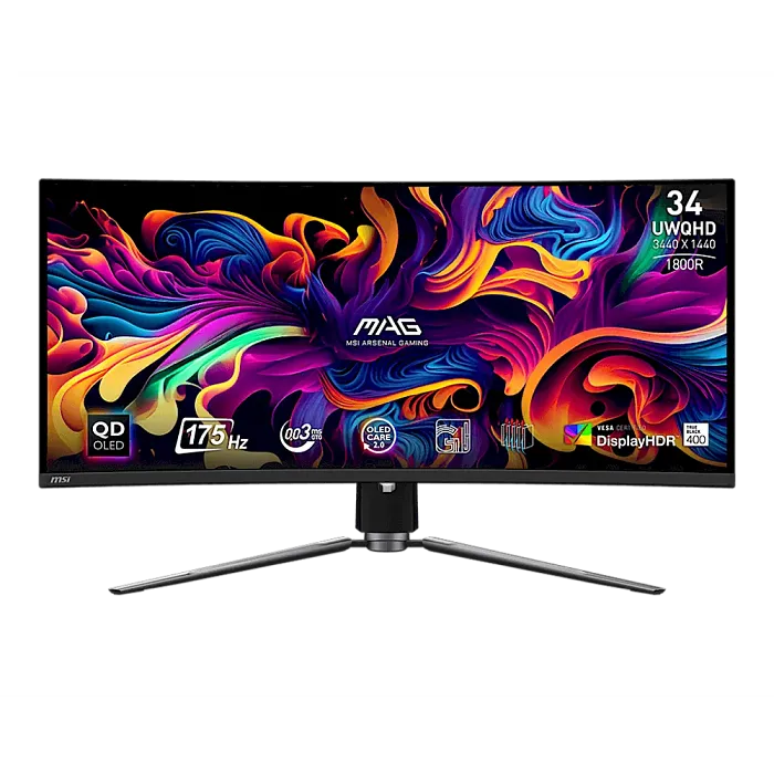 3.5K QD-OLED монитор MSI MAG 341CQP - фото 1