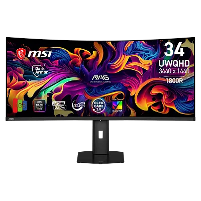 3.5K монитор MSI MAG 341CQP QD-OLED X28 - фото 1