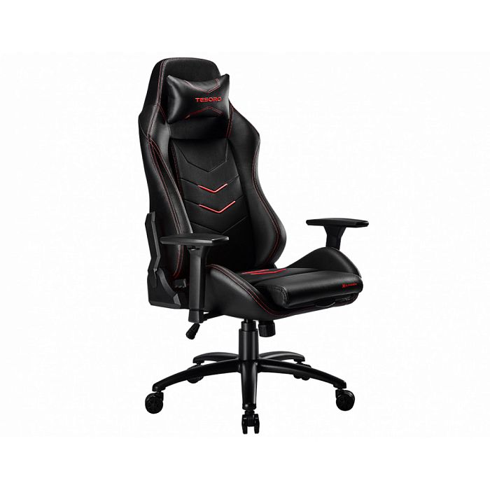 Игровое кресло Tesoro Alphaeon S3 Black Red - фото 1