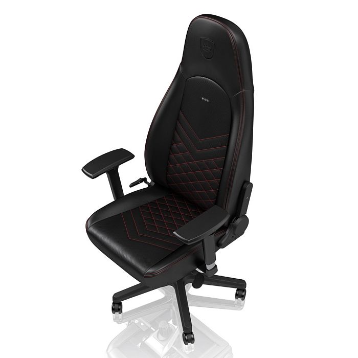Игровое кресло Noblechairs ICON Black/Red (NBL-ICN-PU-BRD) - фото 2