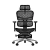Компьютерное кресло FoxGear NETZ модель XAir, черный (FG-NETZ-XAir-BK) - фото 2