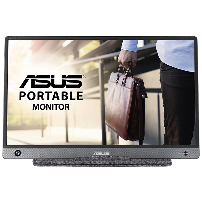 Портативный Full HD монитор ASUS MB16AH (90LM04T0-B02170) - фото 1