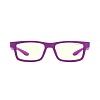Детские очки для компьютера (4-8 лет) GUNNAR Cruz Kids Small Clear Natural, Magenta (CRU-09609) - фото 2