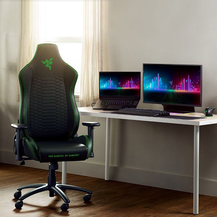 Игровое кресло Razer Iskur X XL Black/Green (RZ38-03960100-R3G1) - фото 3
