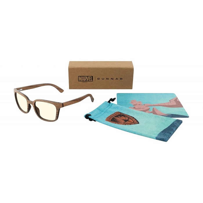 Очки для компьютера GUNNAR Groot Edition Clear, Дерево (GRT-11409) - фото 4