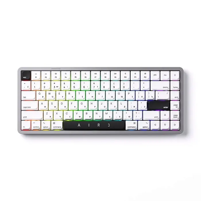Клавиатура xGhost AIR 3, Silent Tactile, белый (XG-AIR3-W-ST) - фото 2