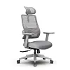 Эргономичное компьютерное кресло FoxGear NETZ One, DGGY, серый (FG-NETZ-ONE-DGGY) - фото 3