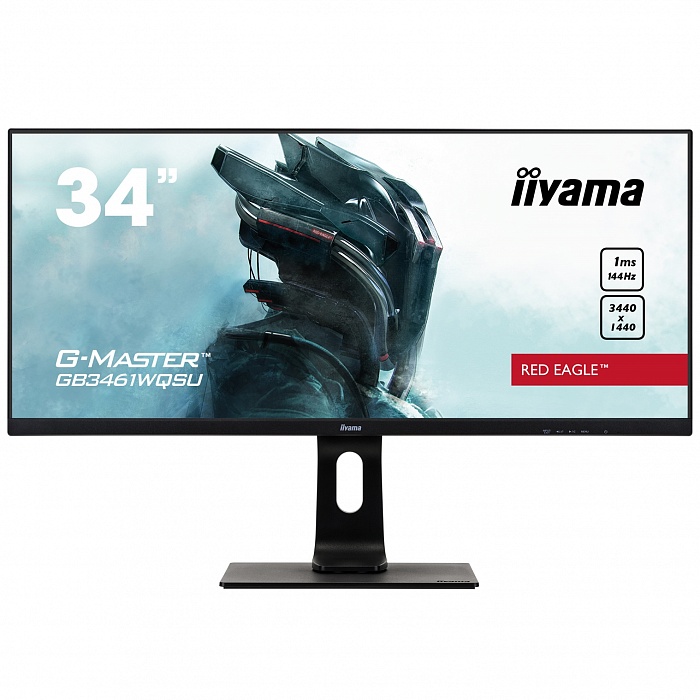3.5K монитор Iiyama Red Eagle GB3461WQSU-B1 - фото 1