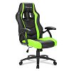Игровое кресло Sharkoon Skiller SGS1 Black Green (SGS1-BK/GN) - фото 1