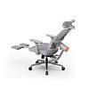 Компьютерное кресло FoxGear NETZ модель M, серый (FG-NETZ-M-GY) - фото 7