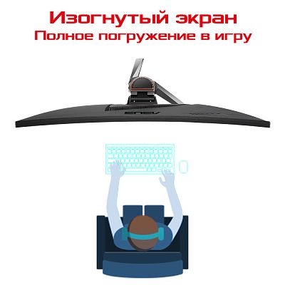 3.5K монитор ASUS ROG Swift PG348Q - фото 3
