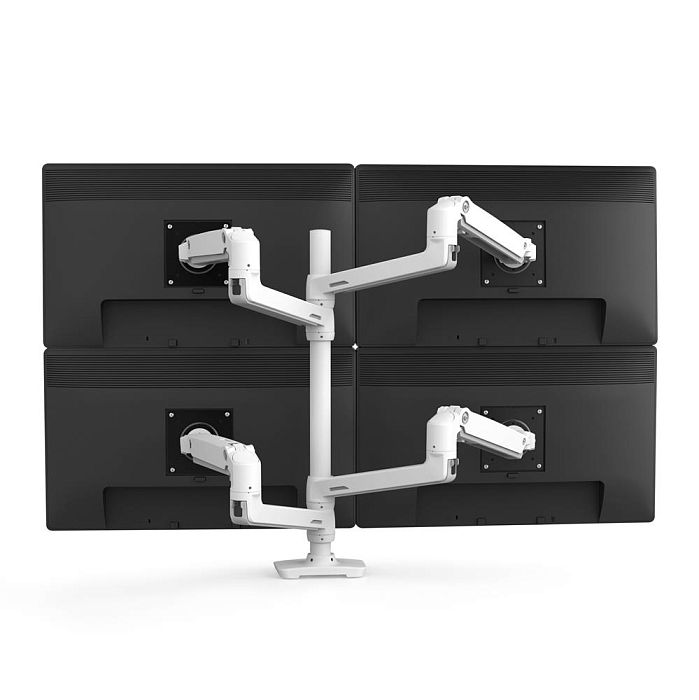 Кронштейн для мониторов Ergotron LX Dual Stacking Arm Tall Pole (45-509-216) - фото 4