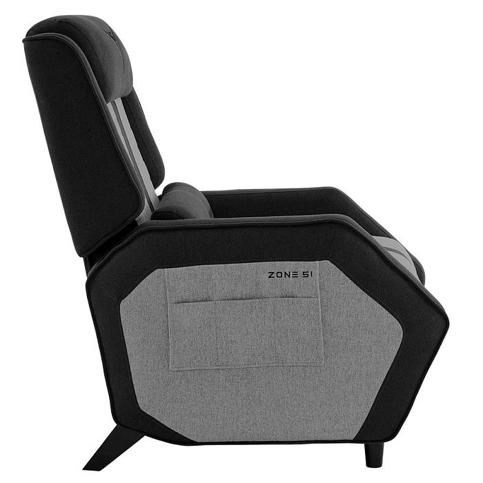 Компьютерная софа ZONE 51 RIDER X-WEAVE Grey (Z51-RIF-GY) - фото 2
