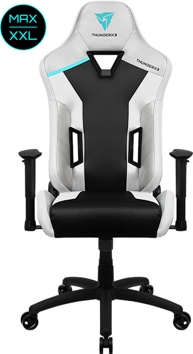 Игровое кресло ThunderX3 TC3 MAX Arctic White - фото 1