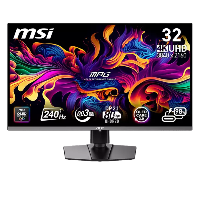 4K монитор MSI MPG 322URX QD-OLED - фото 1