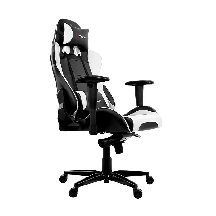Компьютерное игровое кресло Arozzi Verona XL+ White - фото 3