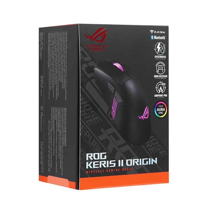 Игровая мышь ASUS ROG Keris II Origin, черный (90MP04A0-BMUA00) - фото 8