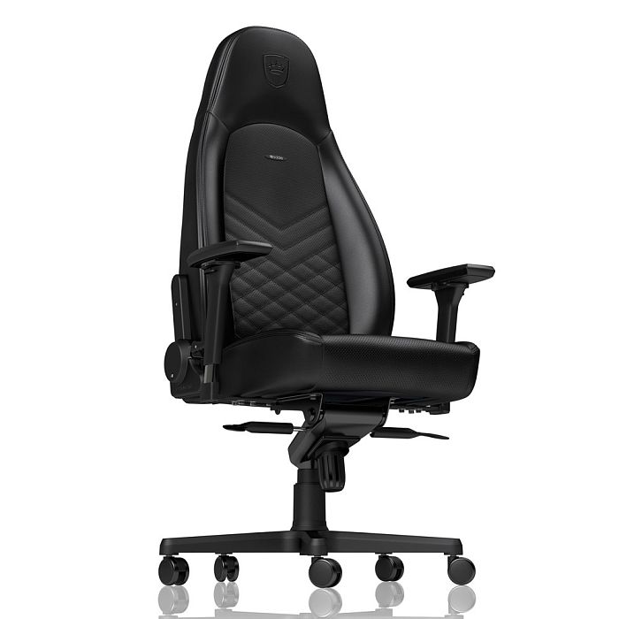Игровое кресло Noblechairs ICON Black (NBL-ICN-PU-BLA) - фото 2