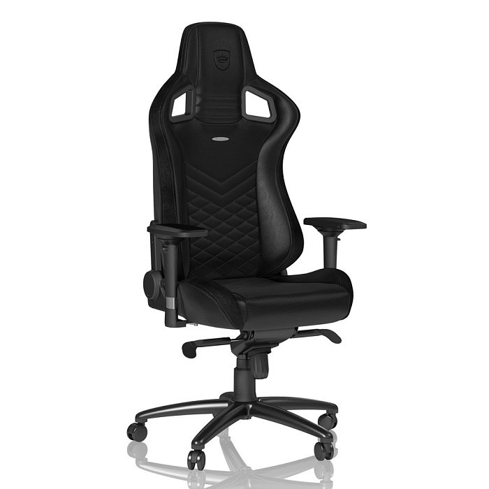 Игровое кресло Noblechairs EPIC Black (NBL-PU-BLA-002) - фото 1