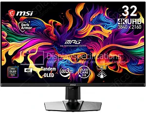 MSI представила MPG OLED 322URDX36 с 4K при 360 Гц и Triple-Mode