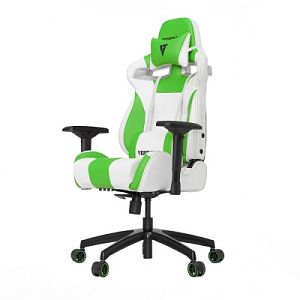 Игровое кресло Vertagear S-Line SL4000 White/Green (VGSL4000WG)