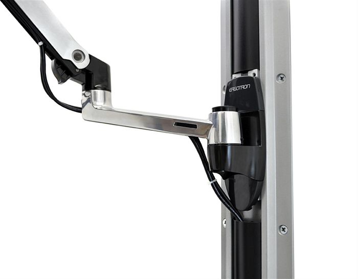Настенный кронштейн Ergotron LX Wall Monitor Arm (polished aluminum) (45-243-026) - фото 4