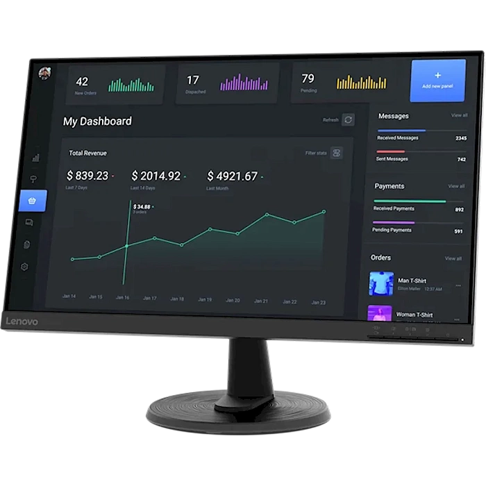 Full HD монитор Lenovo C24-40 - фото 3