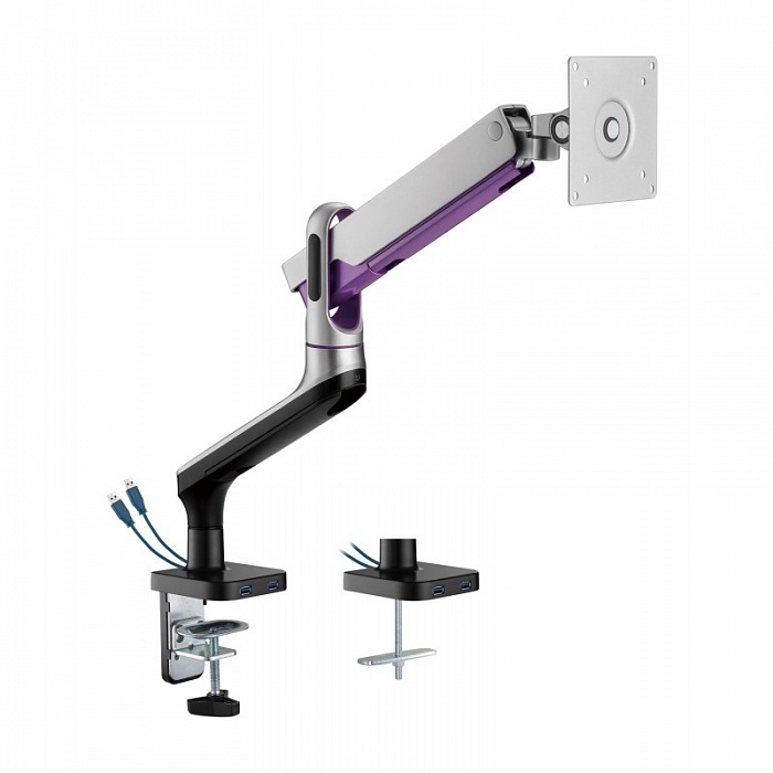 Кронштейн для монитора FoxGear Premium LDT50-C012U, Gloss Grey - фото 1