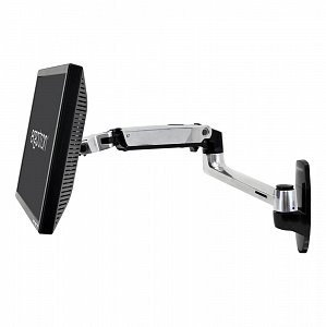 Настенное крепление Ergotron LX Wall Monitor Arm (polished aluminum) (45-243-026)