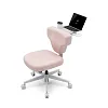 Кресло гибридной посадки FoxGear SHORTZ Fabric, размер 1 (с ноутбучным столиком), розовый (FG-SHORTZ-F1-PK) - фото 7