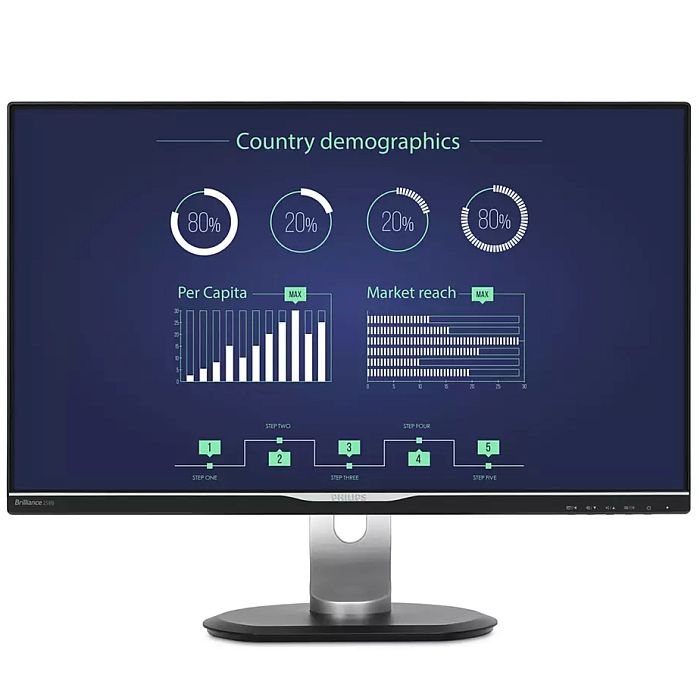 WQHD монитор Philips 258B6QUEB - фото 1