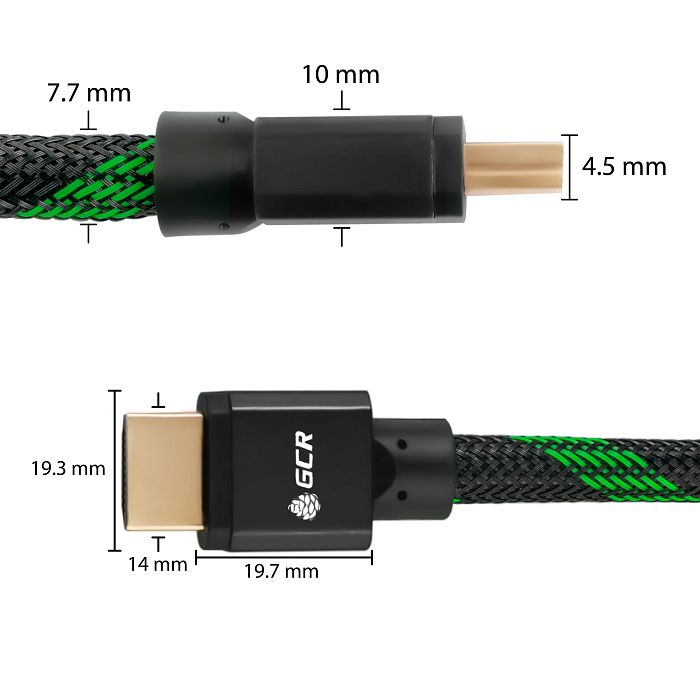 Кабель Greenconnect HDMI - HDMI 0.5м (GCR-51871) - фото 2